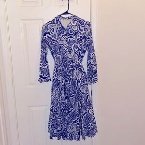 Boden quarter sleeve dress, size 4.